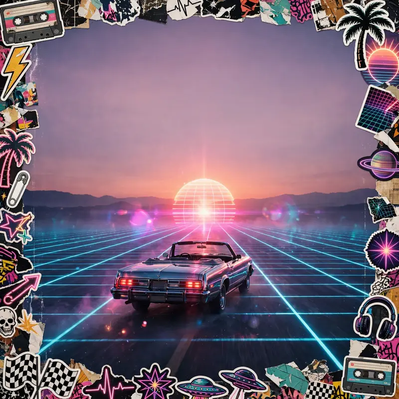 Grid Sunset Drive