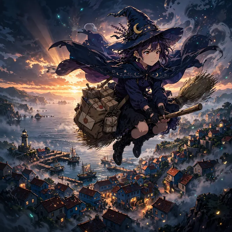 Witch Delivery Dawn