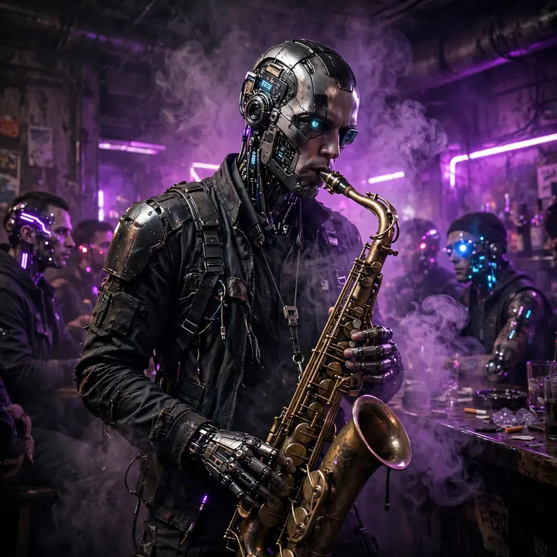 Synth Bar Blues