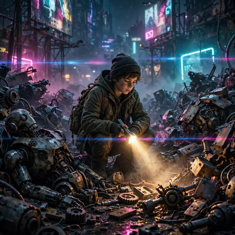 Neon Graveyard