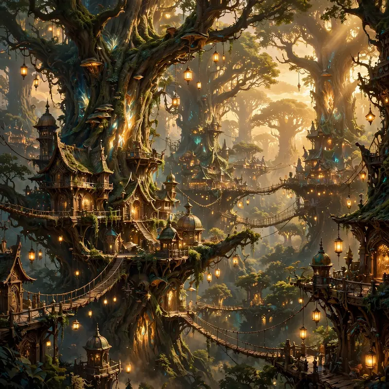 Elven Canopy City