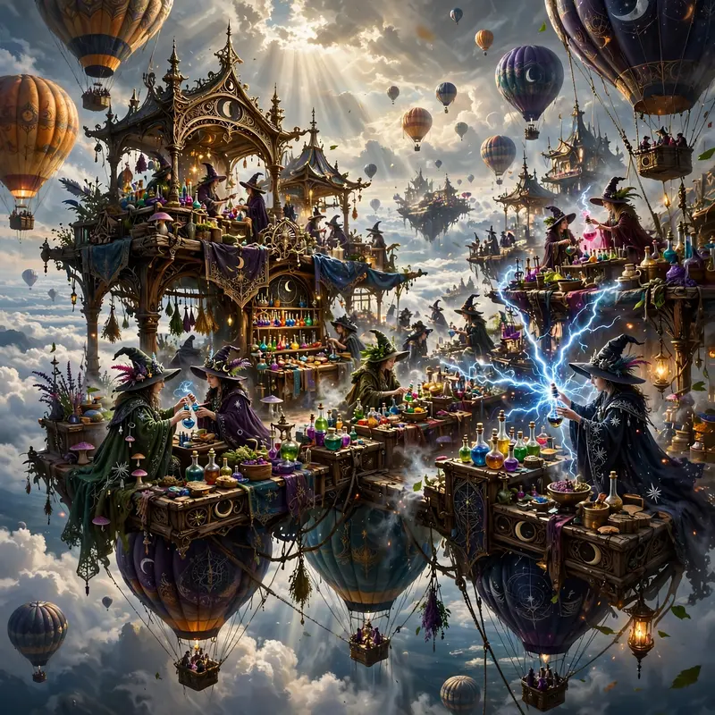 Witchs Floating Market