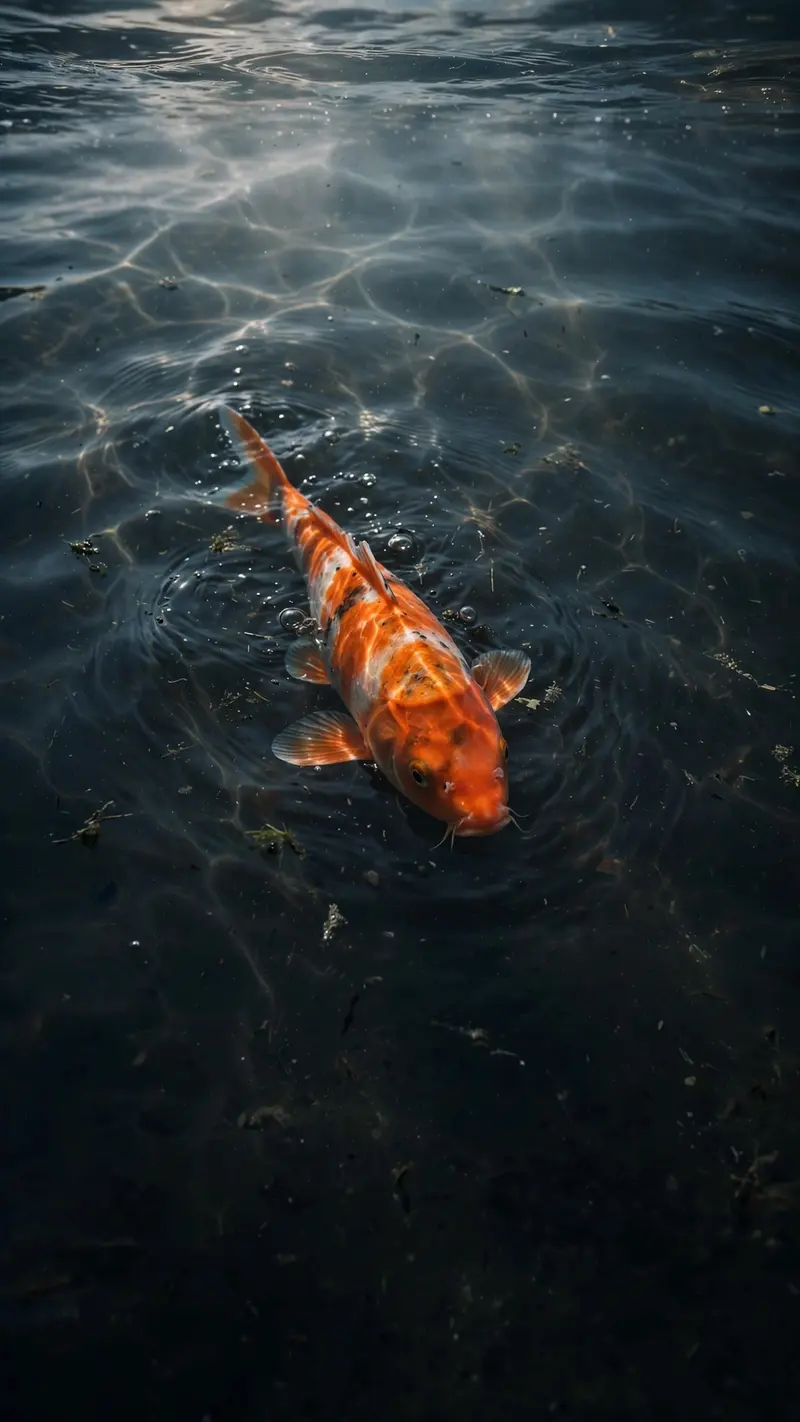 Koi in the Dark