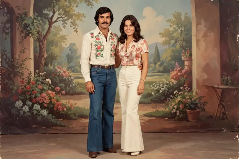 70s Couple Portrait
