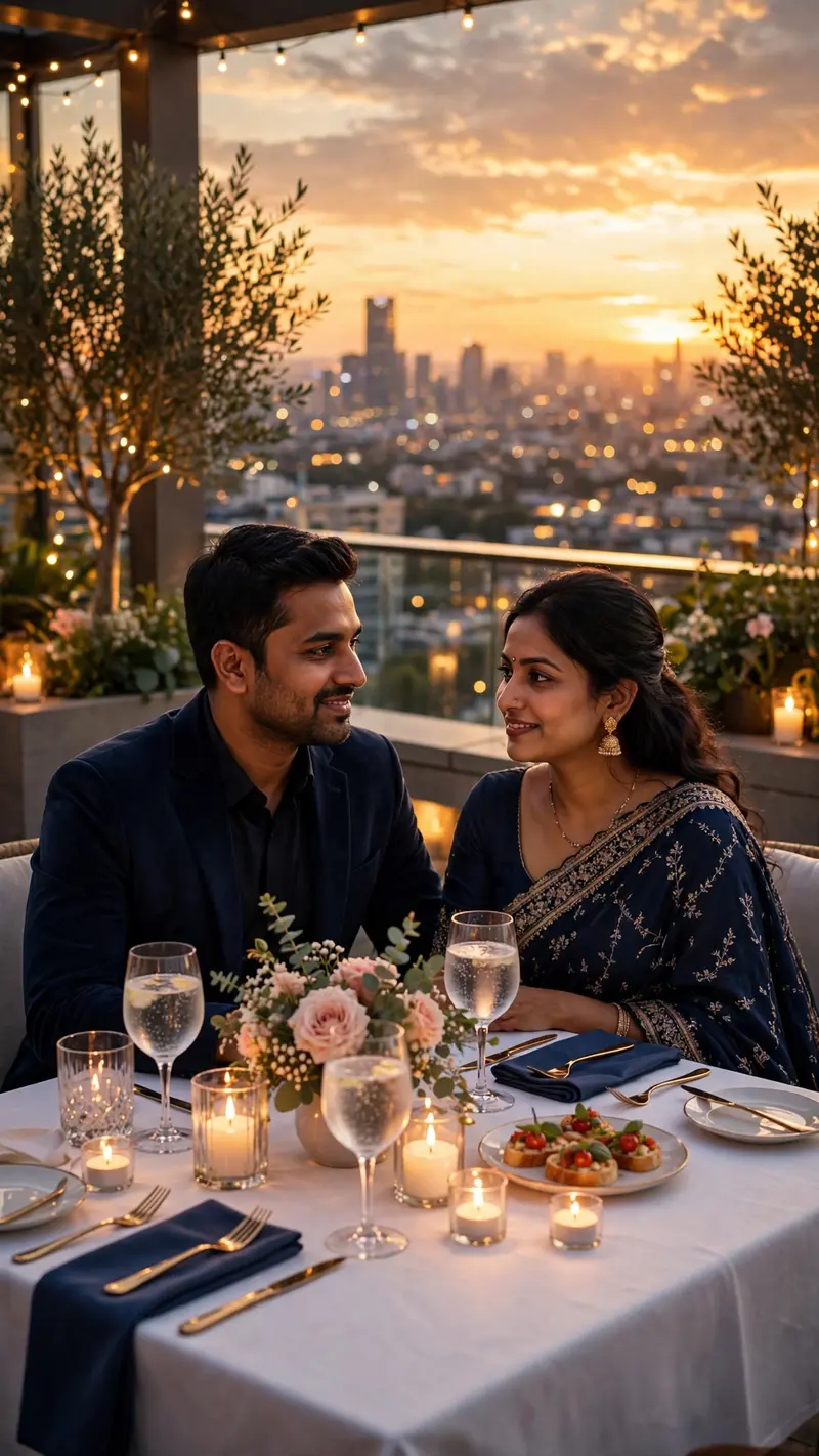 Rooftop Sunset Dinner