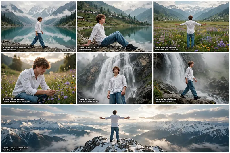 Kashmir Mountain Travel Video