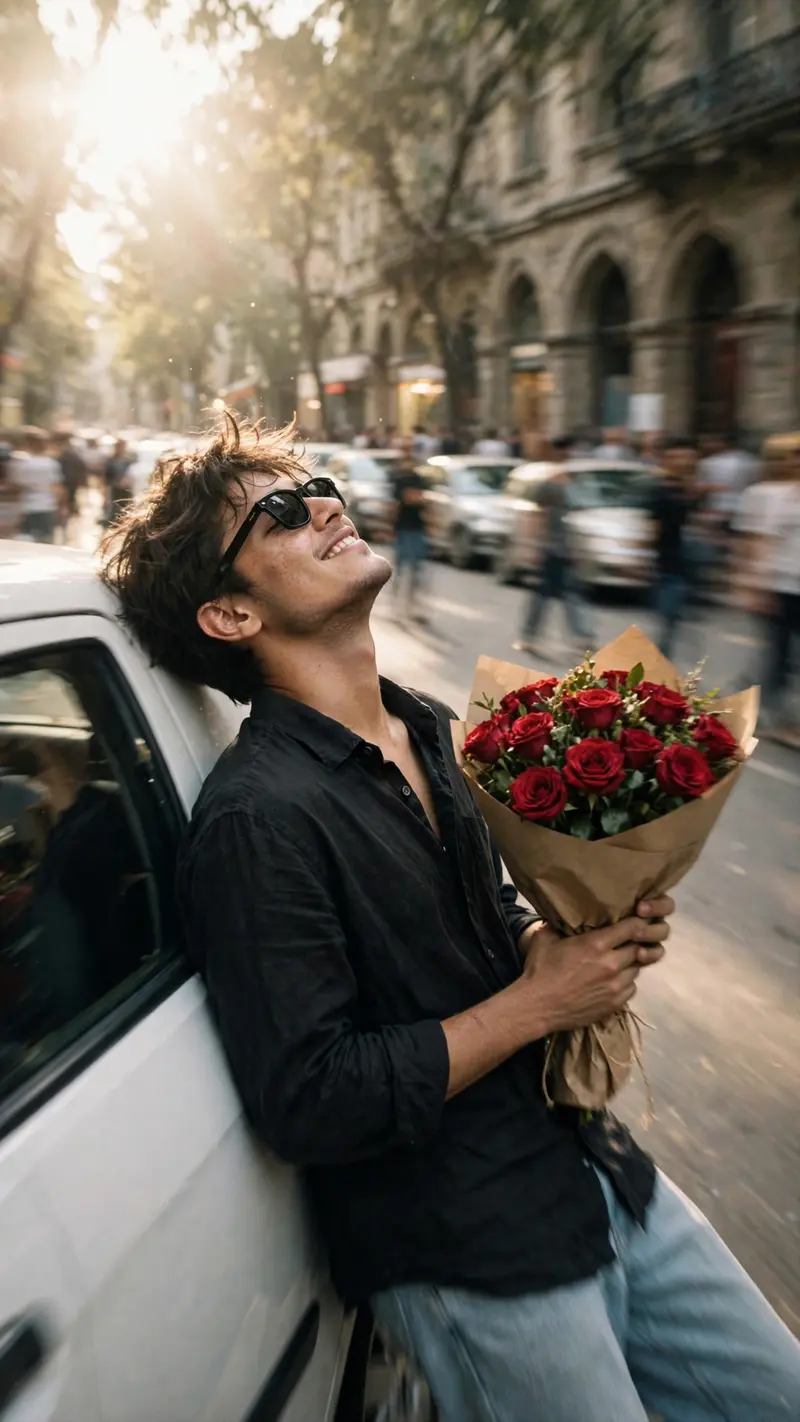 Aesthetic Street Candid Photo