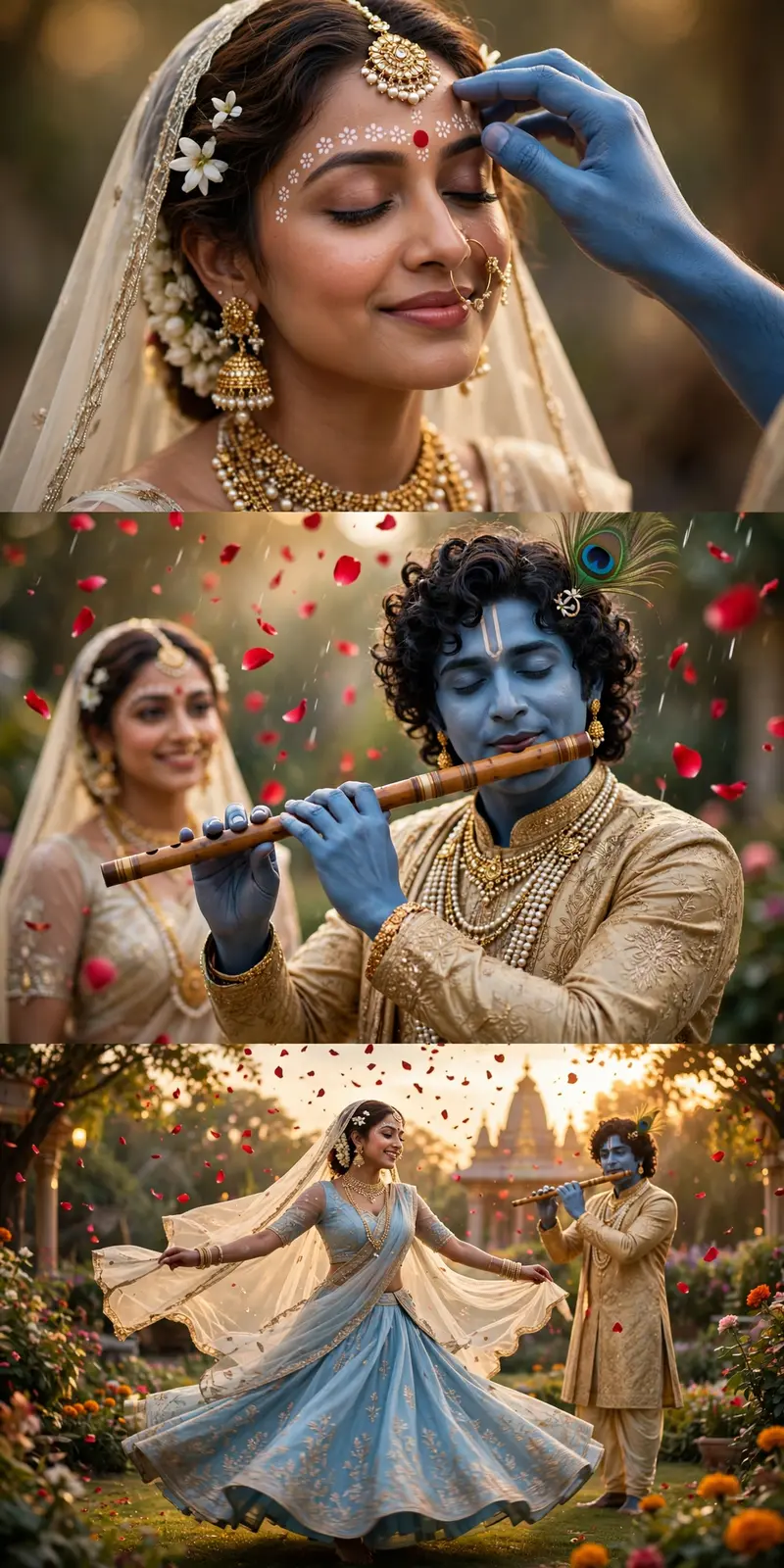 Radha Krishna Divine Video