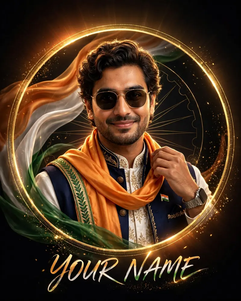 Tricolor Circle Luxury DP
