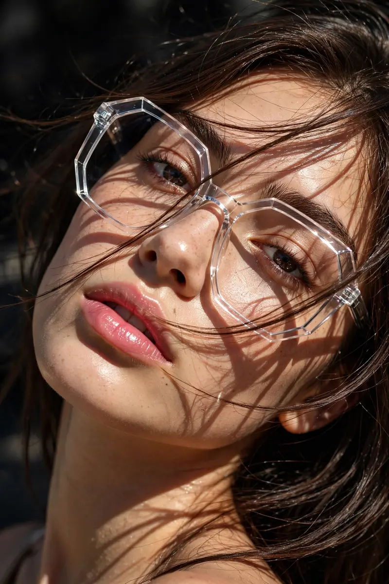 Harsh Sunlight Beauty Close-Up