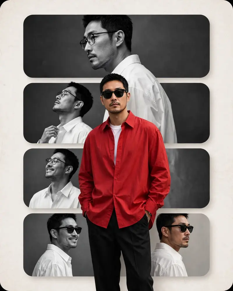 Modern Editorial Collage Poster