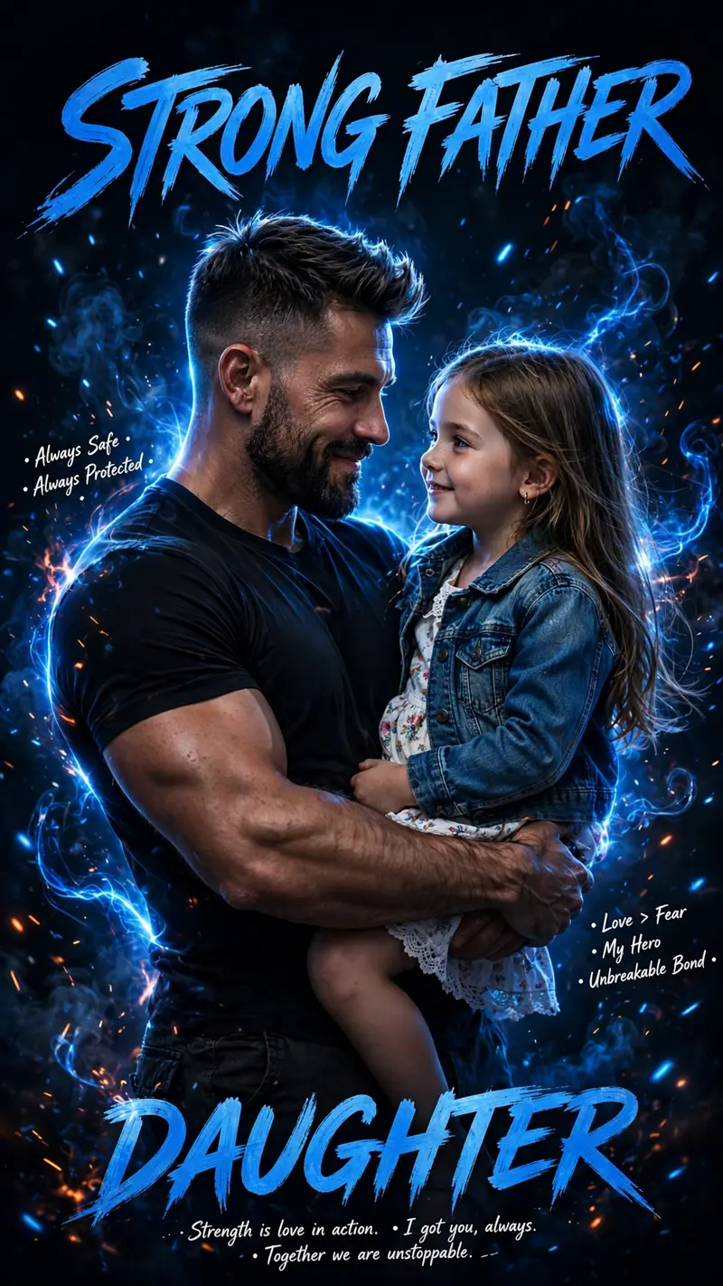Strong Father Daughter Poster