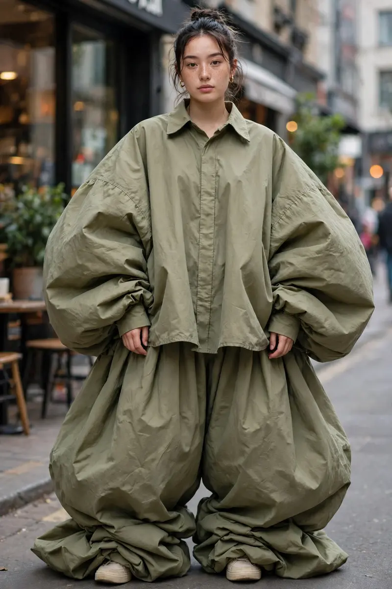 Extreme Oversized Outfit Transform