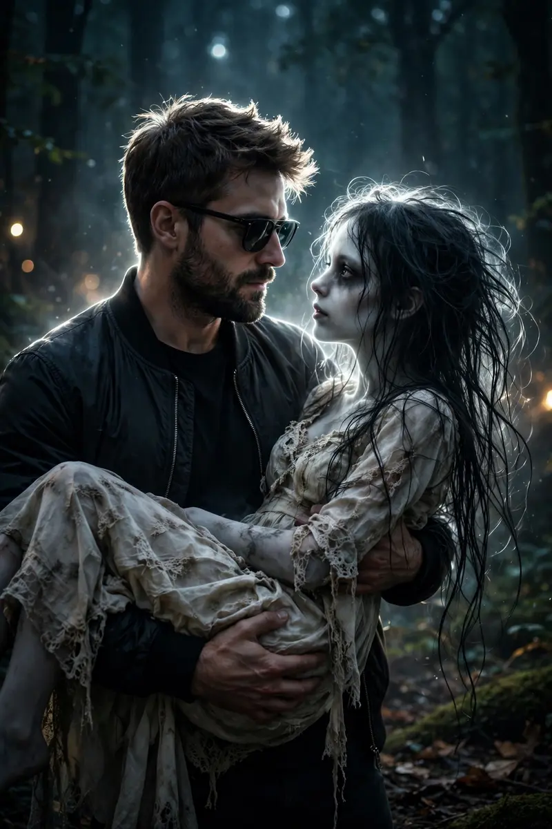 Romantic Horror Ghost Portrait