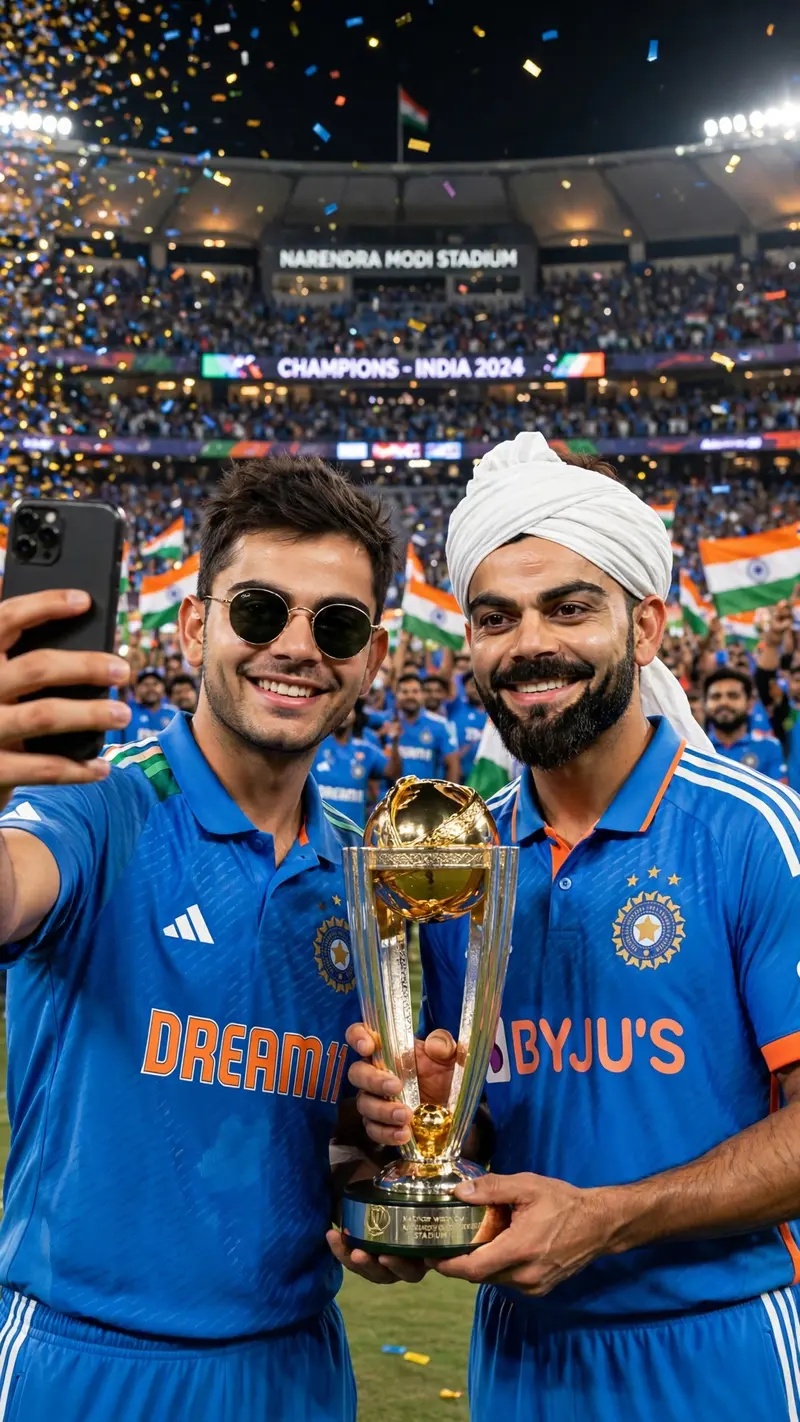 World Cup Celebration Selfie