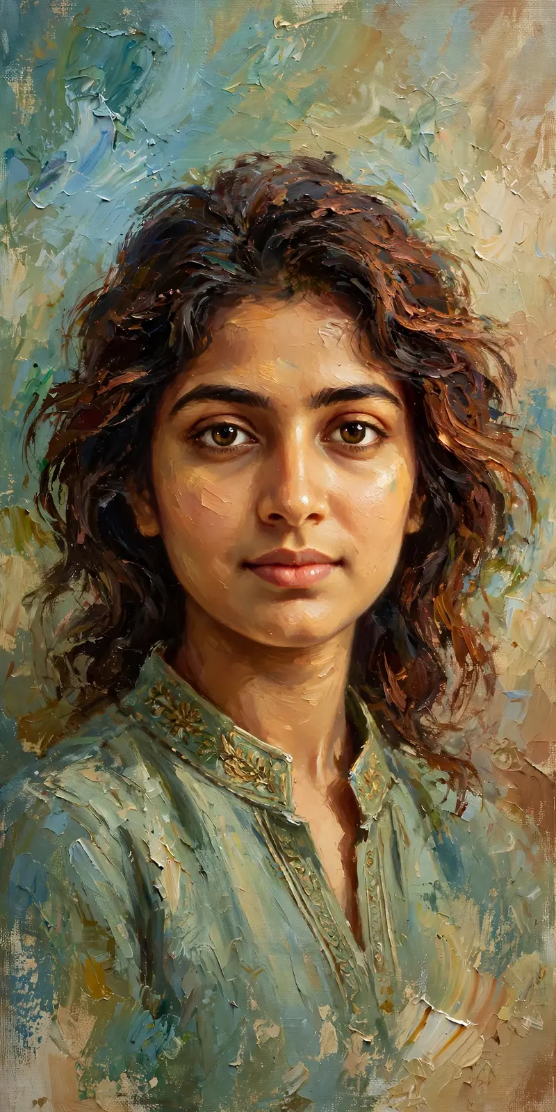 Oil Painting Portrait Style