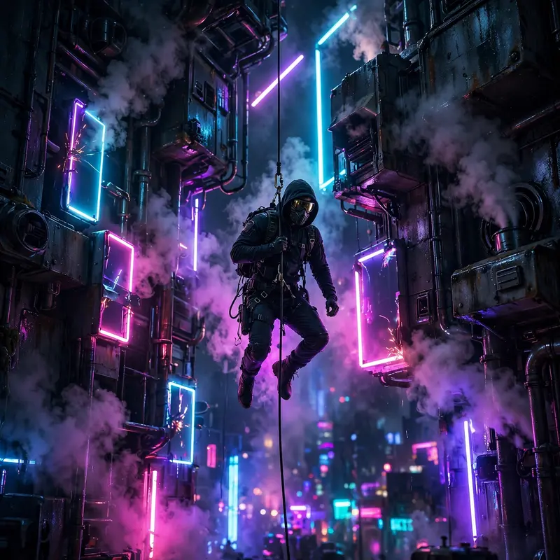 Neon Highway Chase