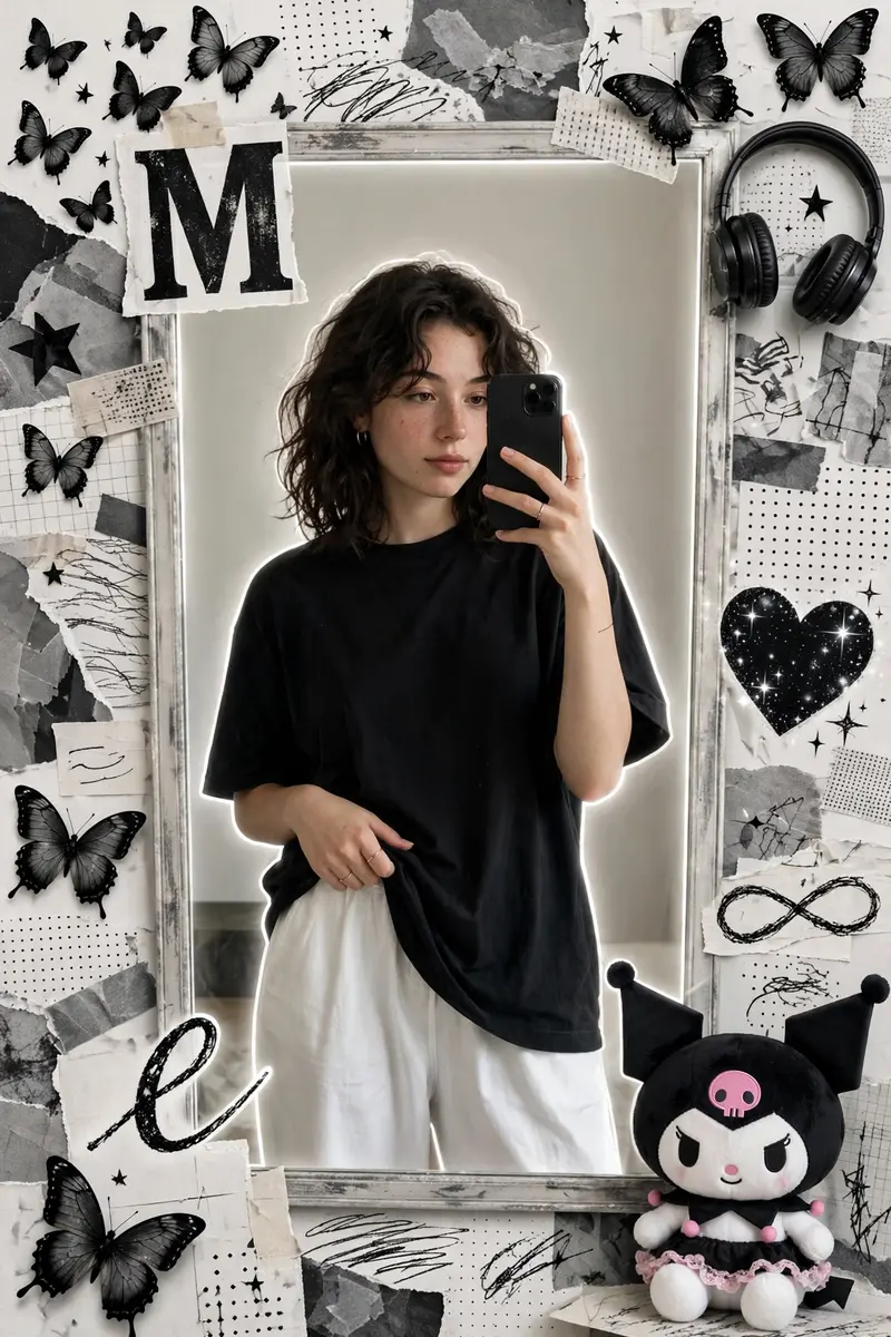 Aesthetic Grayscale DP Edit