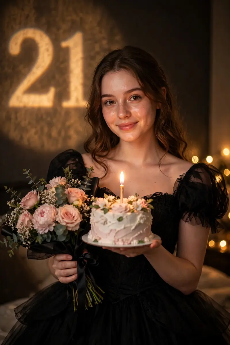 21st Birthday Princess Portrait