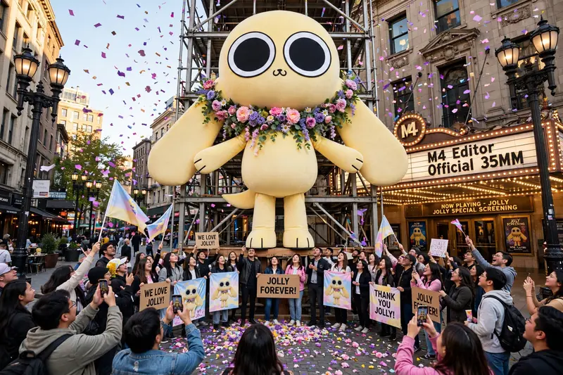 Giant Cutout Fan Celebration