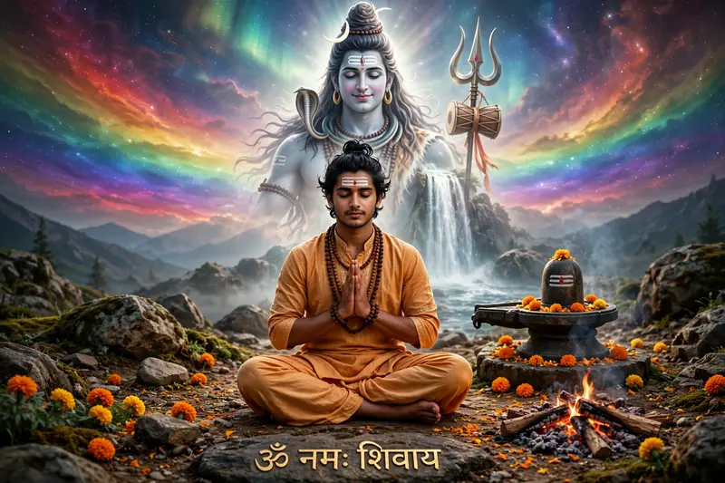 Mahadev Meditation Portrait