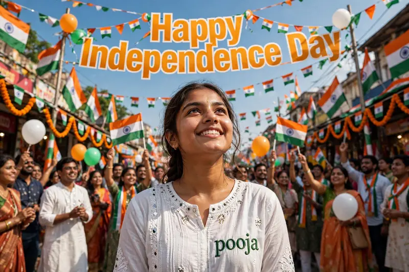 Independence Day Kurti Portrait