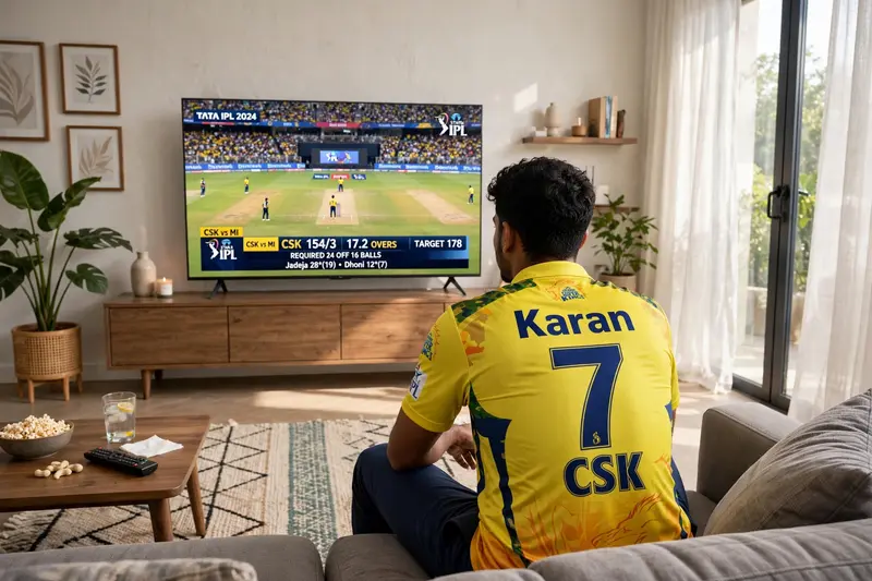 CSK Jersey Match Day Portrait