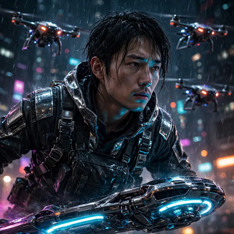 Cyber Rain Dancer