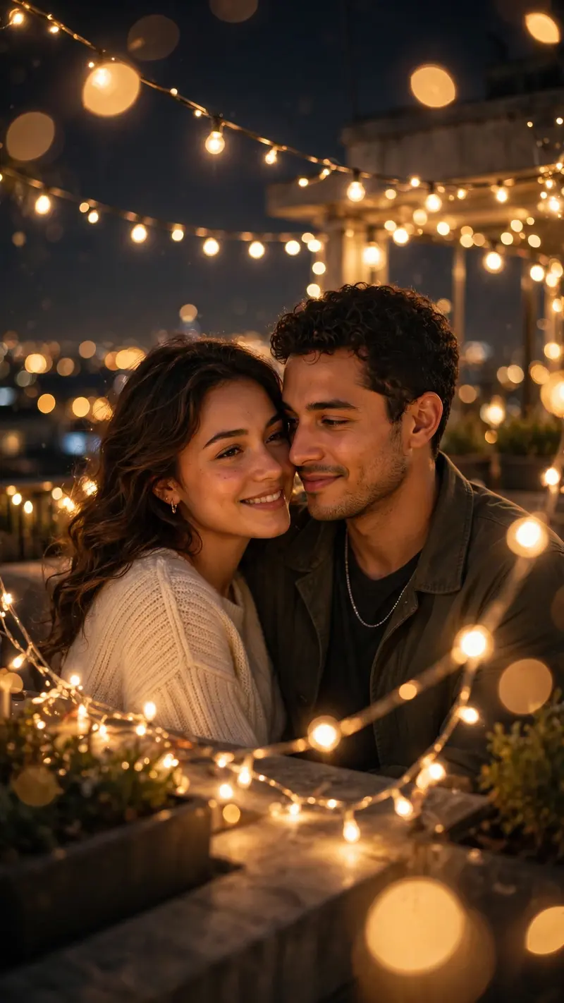 Fairy Light Rooftop