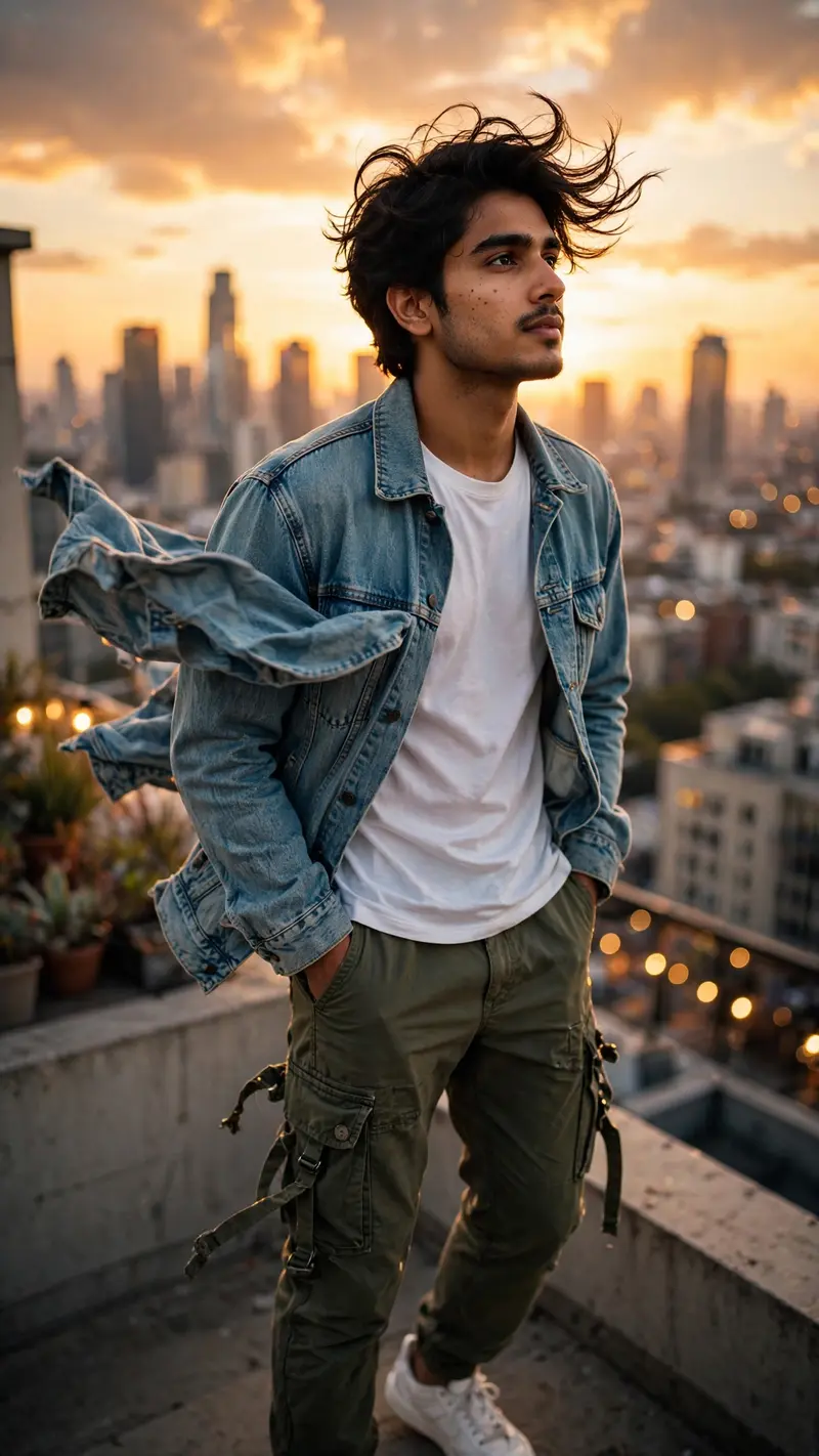 Rooftop Sunset