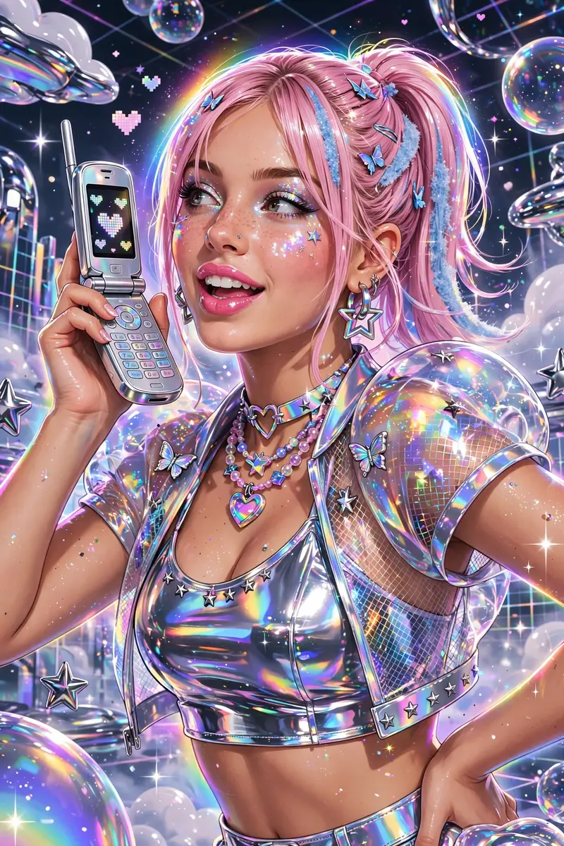Chrome Bubble Dreams