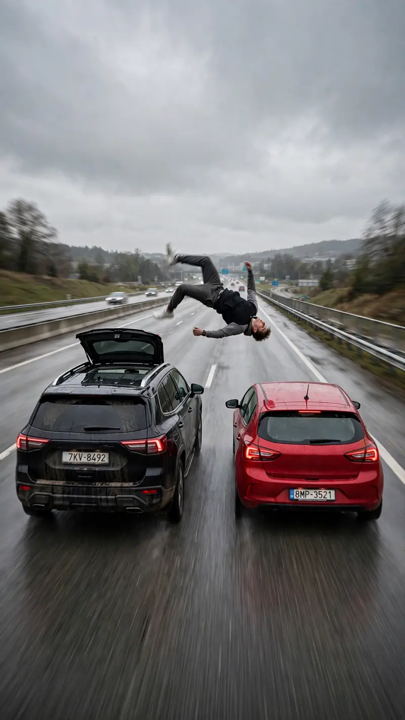 Car Roof Backflip