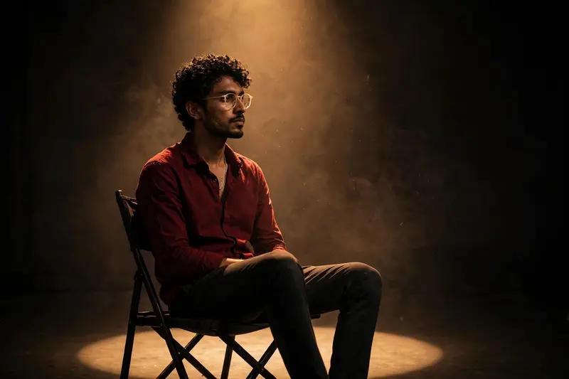 Young South Asian Man, in His Late 20s