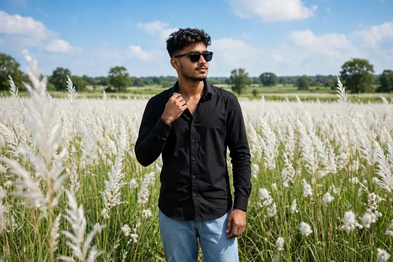 Kash Grass Field Portrait