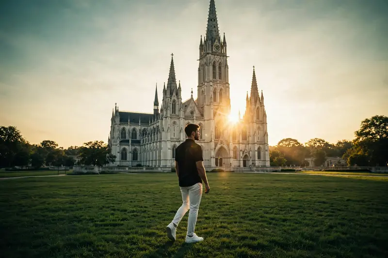 Golden Hour Cathedral Video