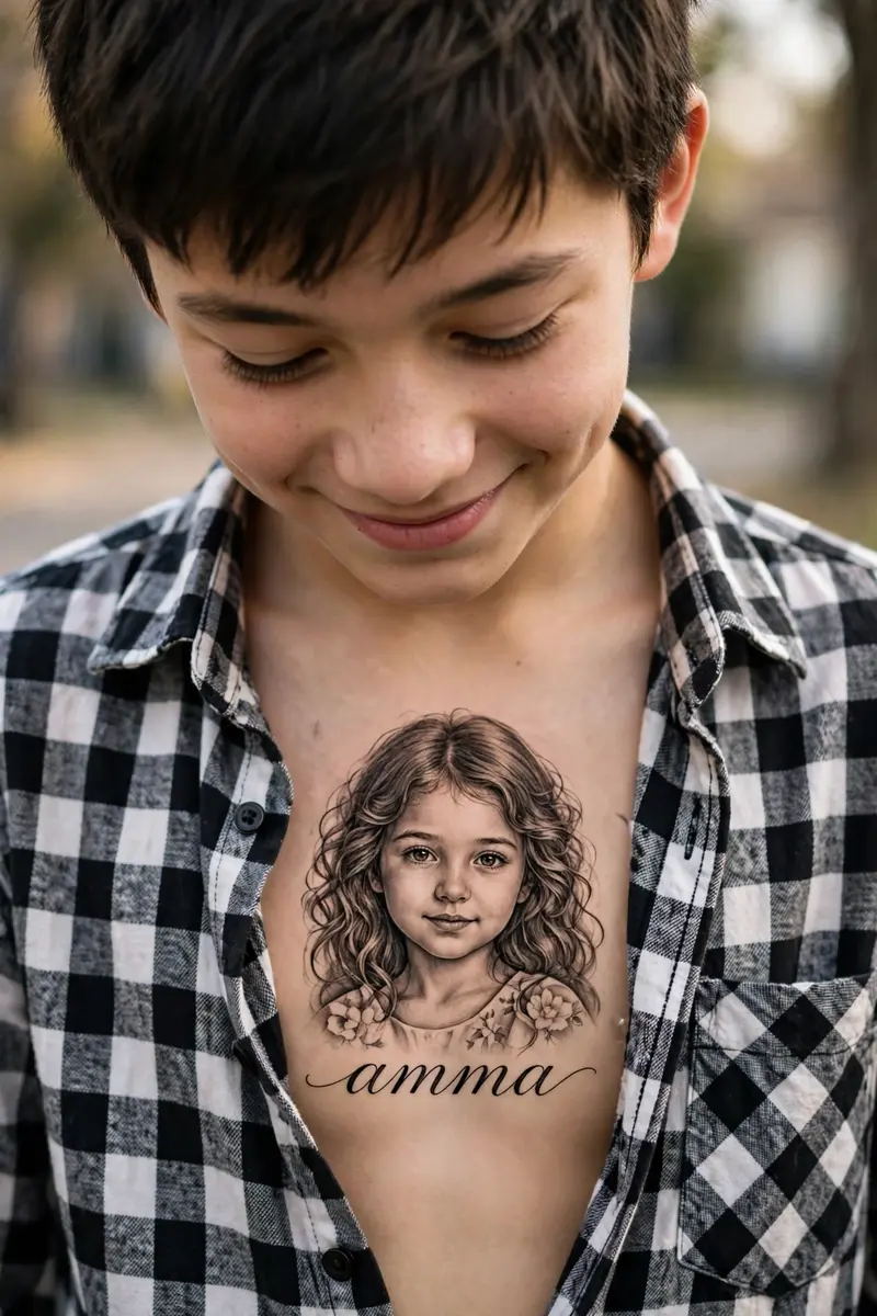 Father Mother Tattoo
