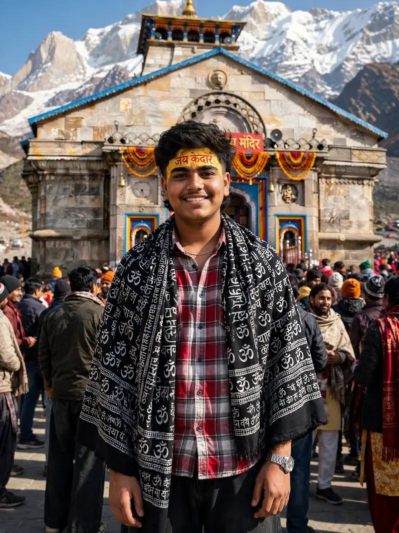 Kedarnath Trip Photoshoot