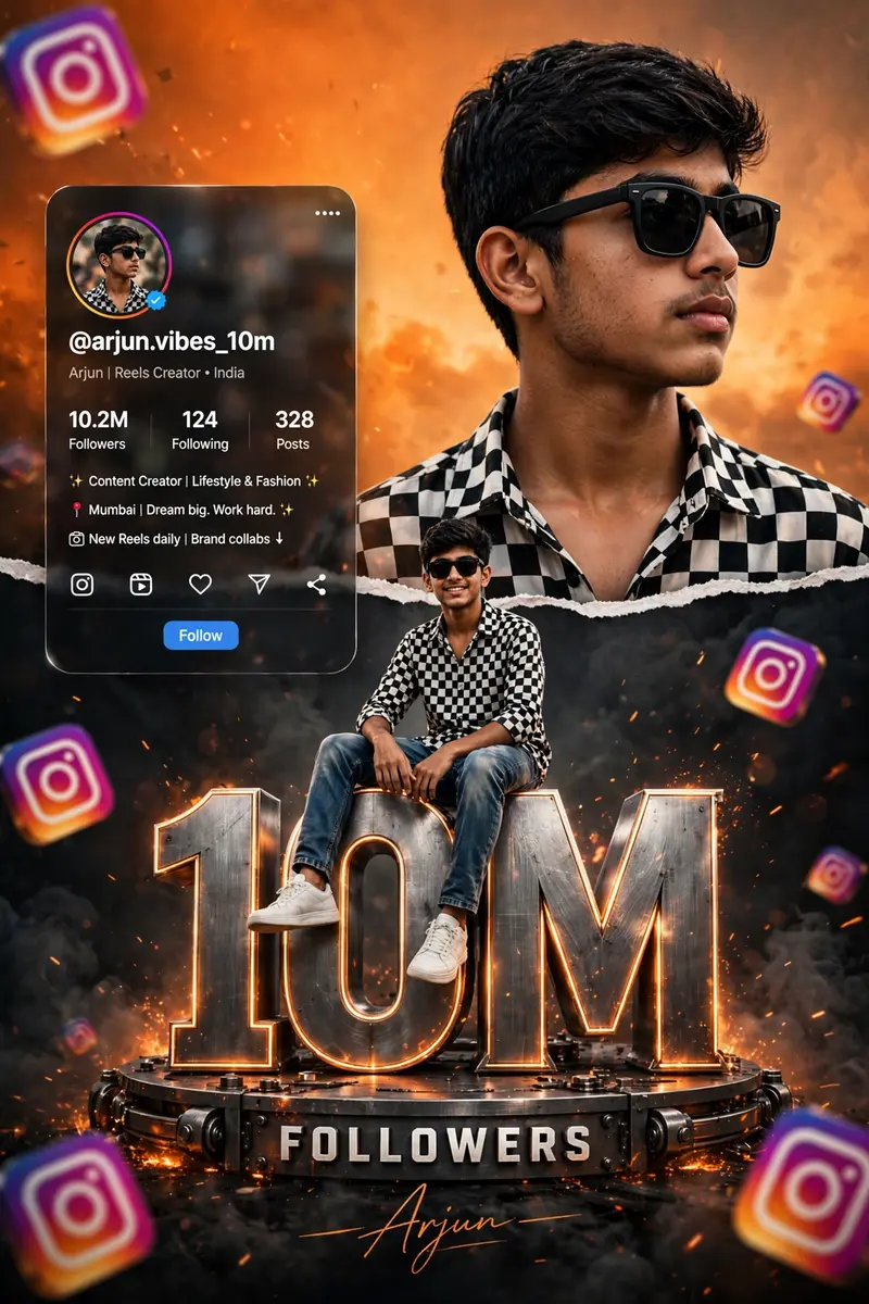 Milestone Celebration Poster Design