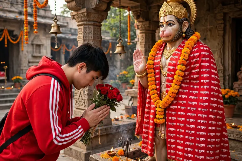 Hanuman Jayanti Temple Offering