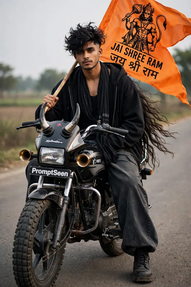 Ram Navami Biker Look