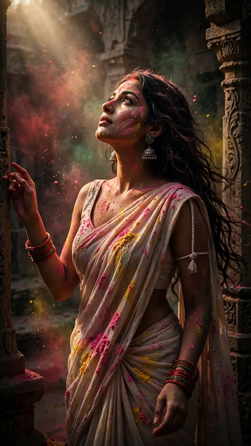 Holi with Krishna