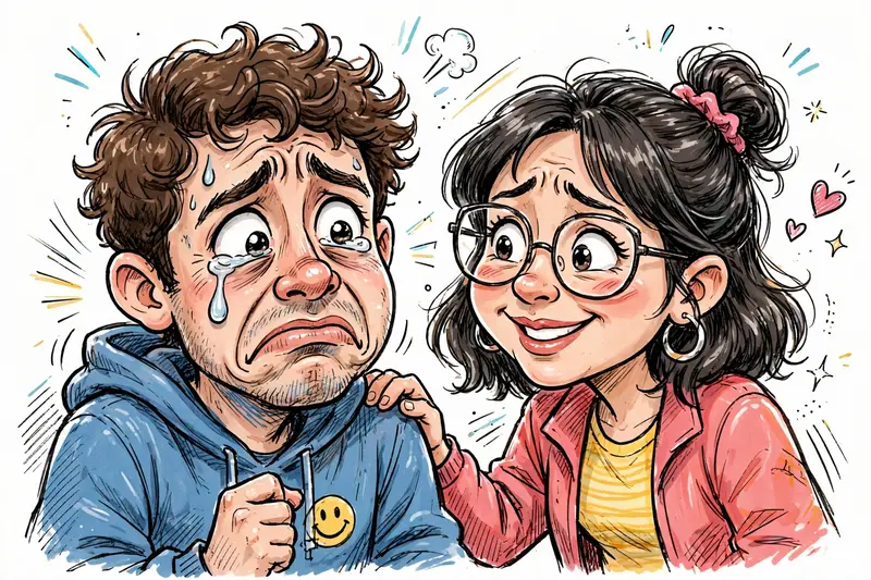 Funny Sketch Cartoon Image