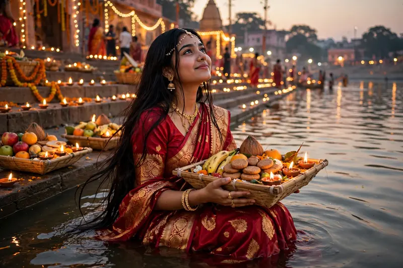 Chhath Puja at the Ghat