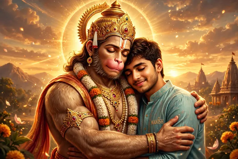 Divine Hanuman Blessing