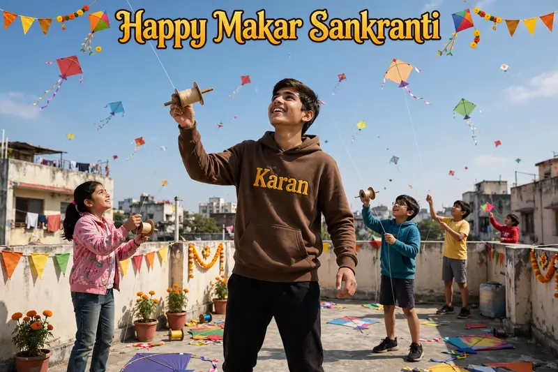 Makar Sankranti 3D