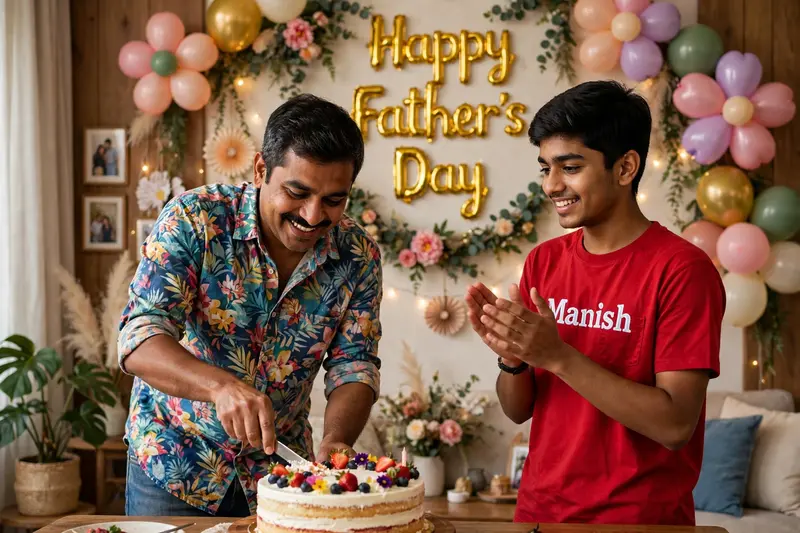 Father's Day with Son