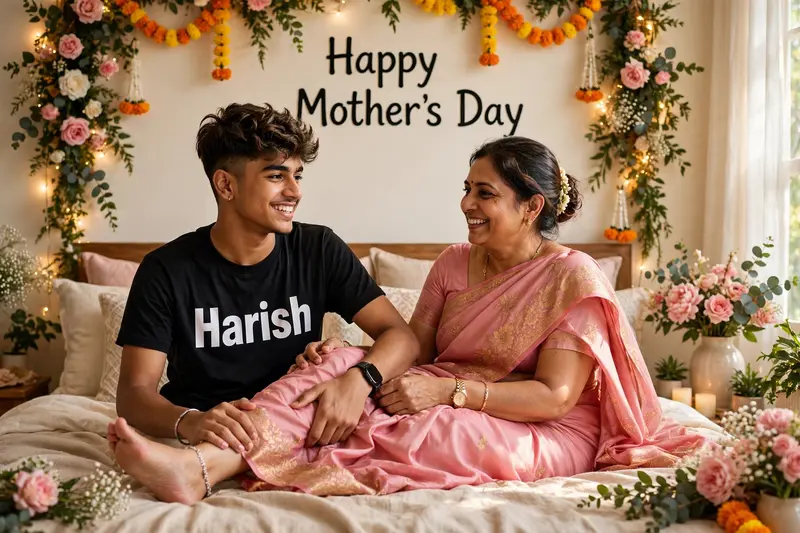 Mother's Day with Son