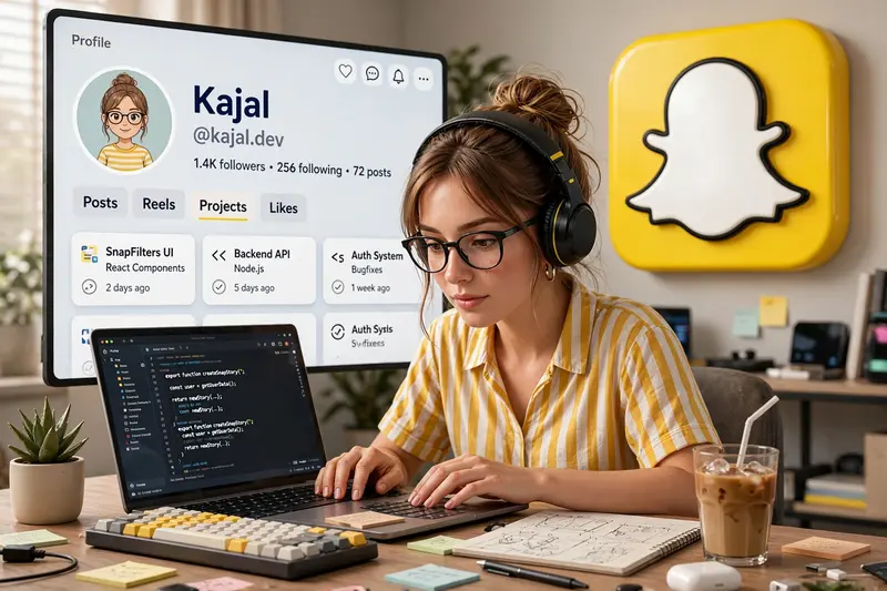 Snapchat 3D Illustration Girl