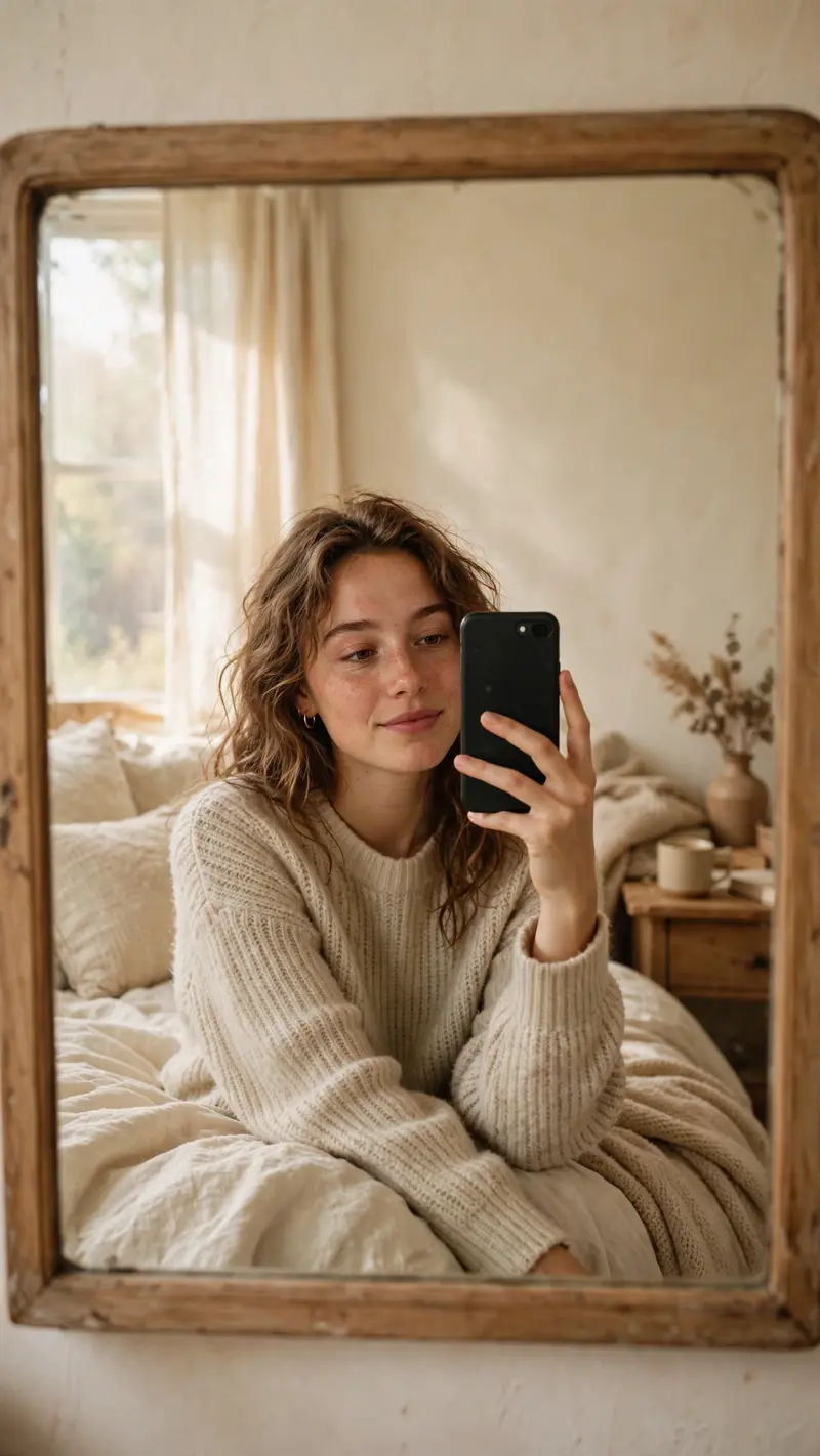 Dreamy Mirror Selfie