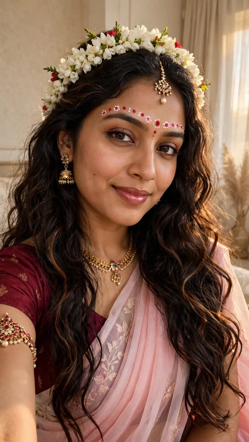 Radha Rani Janmashtami Portrait Prompt